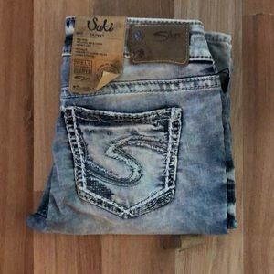 Silver Jeans Suki Mid rise Skinny Jeans